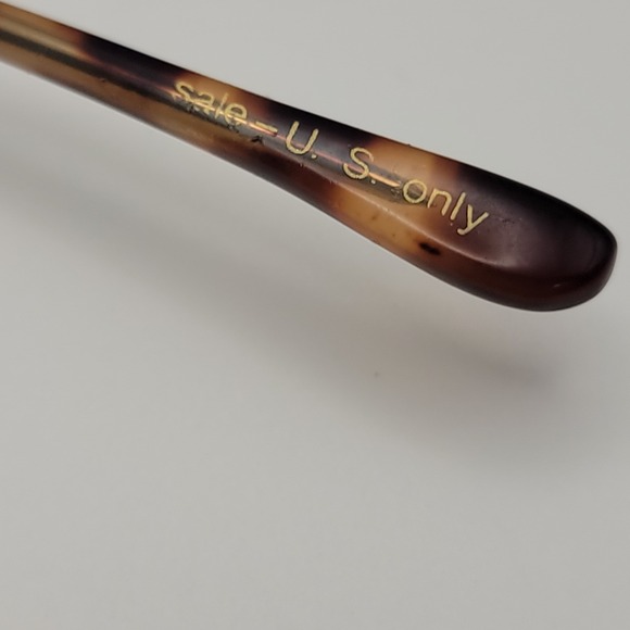 Bausch & Lomb Tortoiseshell Sunglasses Frames Only Womens W1549 w Case‎ - Picture 14 of 14